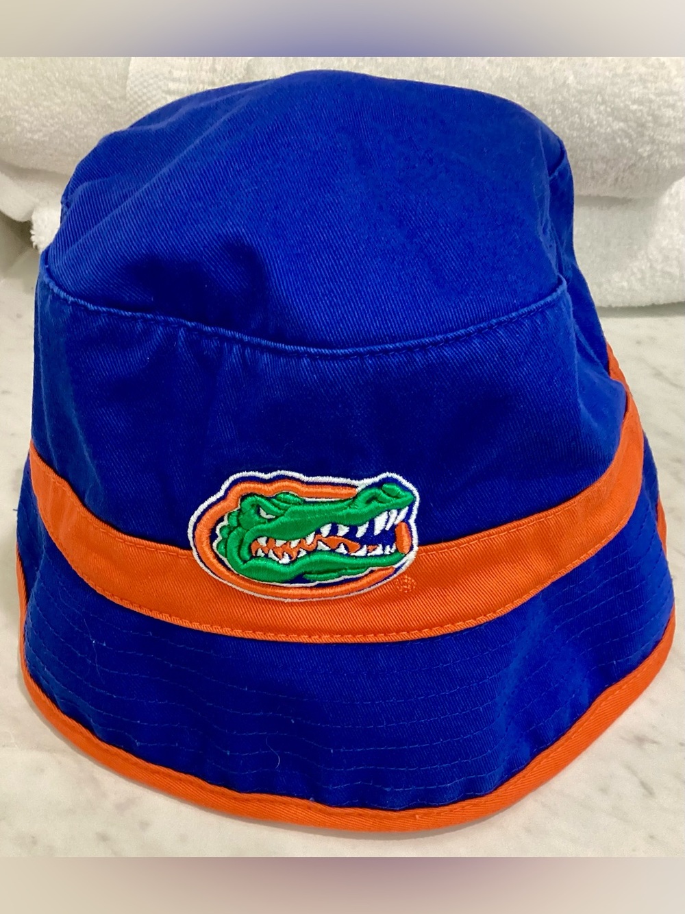 University of Florida Gators Embroidered Bucket Hat Adult One Size Orange & Blue